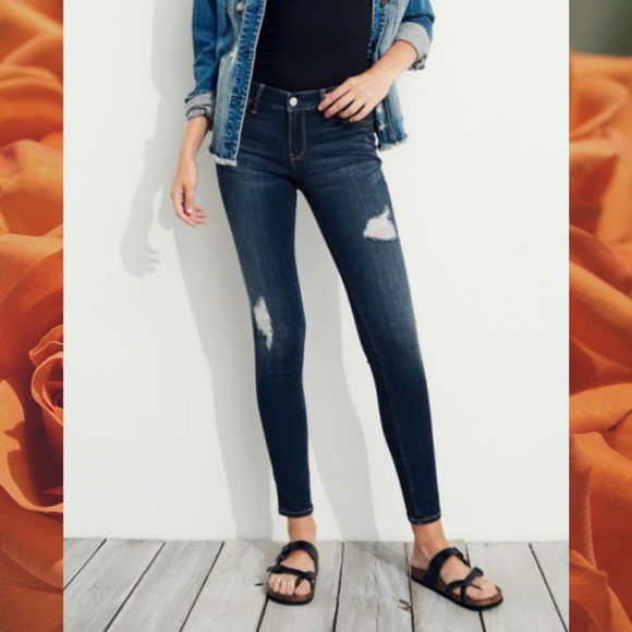 hollister low rise jean legging advanced stretch